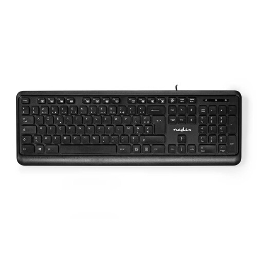 Wired Keyboard | USB-A | Multimedia | AZERTY | FR layout | Numerisk tastatur