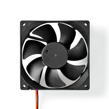 DC-Lüfter | DC | Lüftergröße: 92 mm | 3-Pin | 26,7 dBA | Schwarz