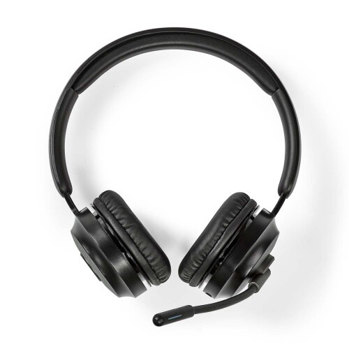 Căști pentru PC | On-ear | Stereo | Bluetooth | Microfon pliabil | Negru