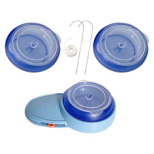 4Ensembles À Enfiler Perles Bleu Ciel Ergonomique Pour