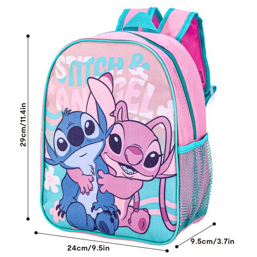 Disney Disney Stitch & Angel Pink Backpack School Bag 2