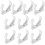50Pcs White Plastic Quick Connect Water Filter Clips for Home Use 3