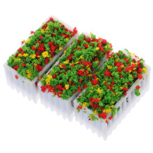 9Stk Blumenbeete Für Puppenhaus Wohnzimmer Deko Set