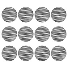 24Stk Lautsprecher Schutzgitter Aus , Schwarz, Praktisches Mesh