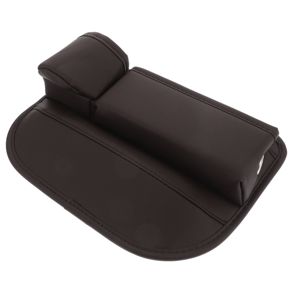 3Pcs Pu Car Seat Gap Filler Storage Boxes For Phone Keys Brown 3651435551116