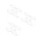 15Pcs Transparent Round Bag Handles Durable Replacement for Purse DIY 6