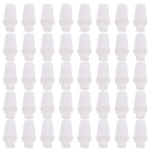 40St Witte Plastic Kabelhouders Voor Kabelbeheer Thuis
