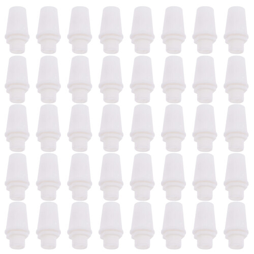 40St Witte Plastic Kabelhouders Voor Kabelbeheer Thuis