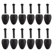 12Stk Schwarze Kunststoff Schuhspanner Für Herren Flexible Schuhformer