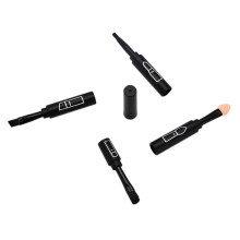 3Stk Schwarz Make-Up 4in1 Lippen Eyeliner Augenbrauen