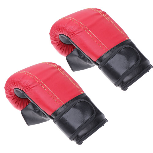 2Pièces Boxe PU Pour Sparring Arts Martiaux