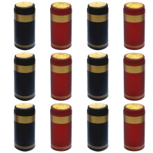 600Pièces Capsules Rétractables En PVC Couleurs Variées Pour Vin Rouge