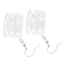 5Pairs Transparent Resin Drop Earrings Summer Earrings for Teen Girls