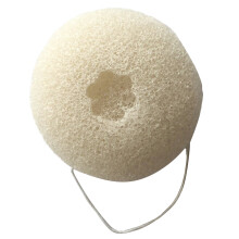3Pcs Beige Facial Cleaning Sponge Natural Skin Care Cleansing Makeup