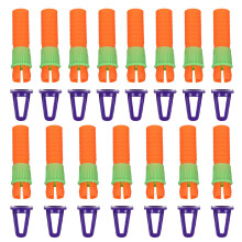 100Pièces Porte-Crayons Extensible Plastique Pour Artistes
