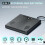 External Blu Ray Drive Burner, Support 100G Disc USB 3.0 and Type-C DVD/CD/BD Player,3D Optical Bluray Drive for Laptop 3