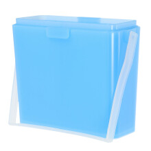 5Pièces Boîte De Rangement Pour Marqueurs En PP Bleu Pour Artistes