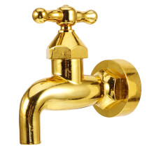 3Pcs Windproof Plastic Floating Faucet Fountain for Home Courtyard