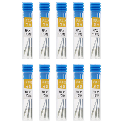 90Pcs Heavy-Duty Sewing Machine Needles Multi Color for Household Use