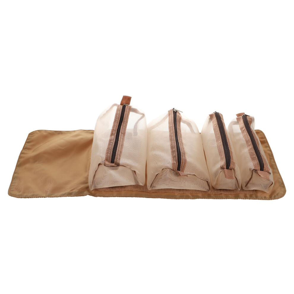 Iplusmile 2Pcs Sturdy Storage Pouch Hanging Travel Makeup Bag
