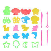 192Pcs Assorted Color Plasticine Molds Kids DIY Space Toy Sand Kit