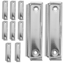 20Pièces Clips Pour Fichiers Aluminium Argenté Usage École