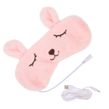 2Stk Augenmaske Pink Mit Dampffunktion Und Wiederaufladbar