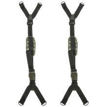 10Pièces Mentonnière Élastique Sécurisée Casque Ski Vert Olive