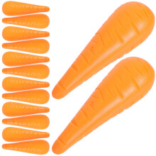100Stk Realistische Orange Karotten Nase Kunststoff Schneemann Zubehör