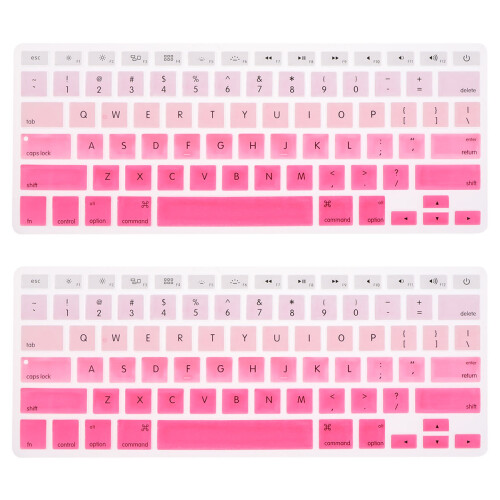 6Pièces Protection Clavier Ordinateur Silicone Facile À Nettoyer