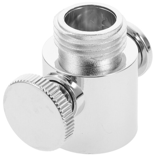 4Pièces Robinet Diviseur ABS Pour Douche Argenté Installation Facile