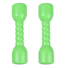 2Paires Mini Haltères Verts Pour Exercices Divertissement Enfants