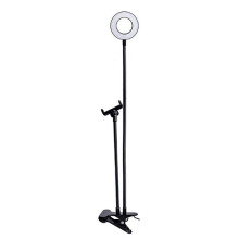 2Pcs Black LED Ring Light with 360 Gooseneck for Makeup and Selfie