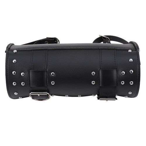 2Pcs Heavy Duty Black Motorcycle Handlebar Tool Bag Convenient Storage