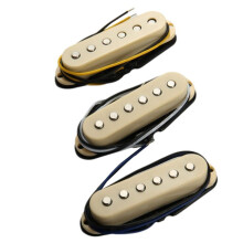 Single Coil Pickups Guitar Pickups Plastic Wire Clip Flat Pickups Musical Instrument Accessories Yellow