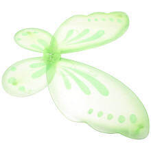 2St Groene Nylon Butterfly Wings Voor Cosplay En Party