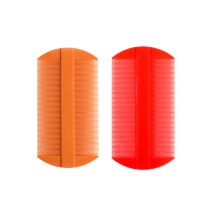 24Pcs Plastic Fine Tooth Combs Double-Sided for Dogs Cats Pet Care