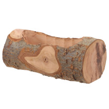 5Pcs Wooden Rat Feeding Bowl Durable Brown Small Pet Food Dish