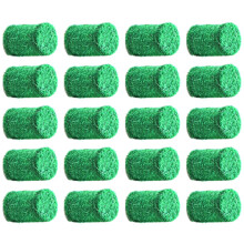 80Pièces Colonnes Feutre Saxophone Résistance Et Confort Vert