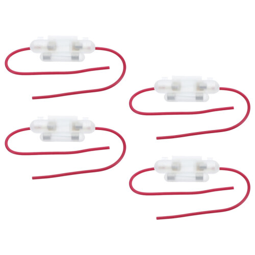12Stk Inline Sicherungshalter Atv Kunststoff Mehrfarbig 2