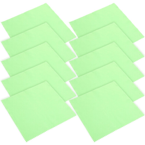 50Pièces Chiffons De Vert Pour Instruments Musicaux Délicats