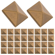 300St Gouden Alloy Rivet Studs Voor Creatieve Handwerk Accessoires