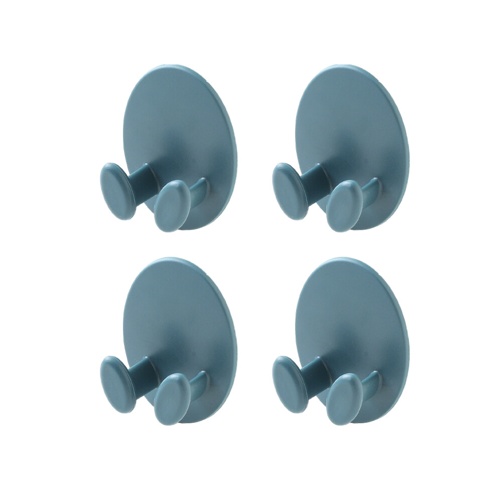 12Pcs Blue Adhesive Socket Hook Multifunctional Plug Holder Organizer 3652346107713