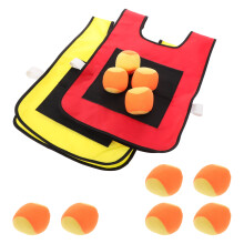 2Ensembles Gilets À Balles Pour Enfants 10 Balles En Mousse