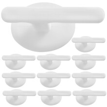 64Pièces Clips Organisateurs De Câbles Blancs Autocollants Pour Mur