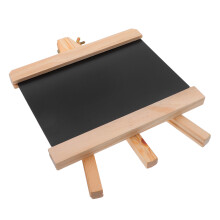 5Pièces Tableau Ardoise Noir Chevalet, Accessoire Décoratif