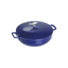 Staub Bouillabaisse pot,28cm,dark-blue,cast iron