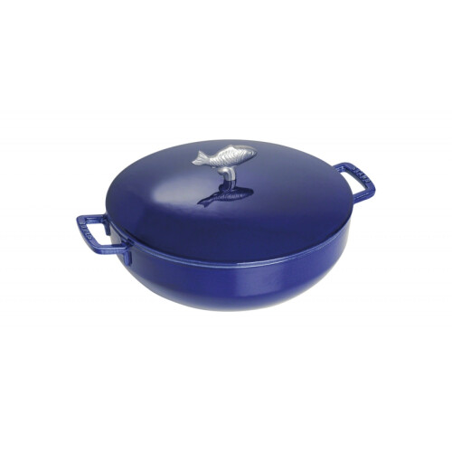 Staub Bouillabaisse pot,28cm,dark-blue,cast iron