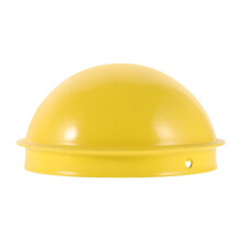 3Pcs Durable Yellow Equipment Post Covers for Outdoors