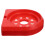 2Pièces Support Mur Extincteur Rouge Compact ABS Usage Sécurisé 1